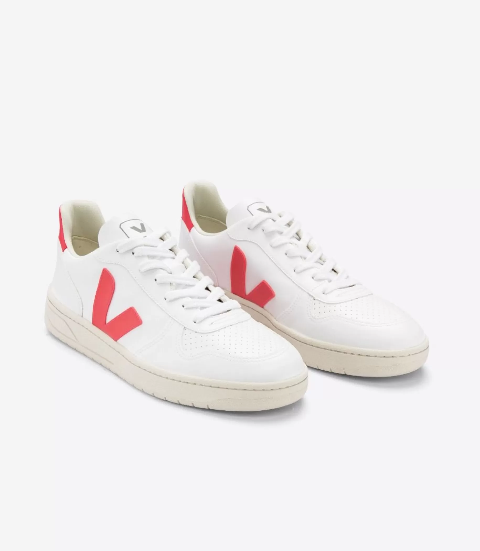 New VEJA V-10 Cwl White Rose Fluo