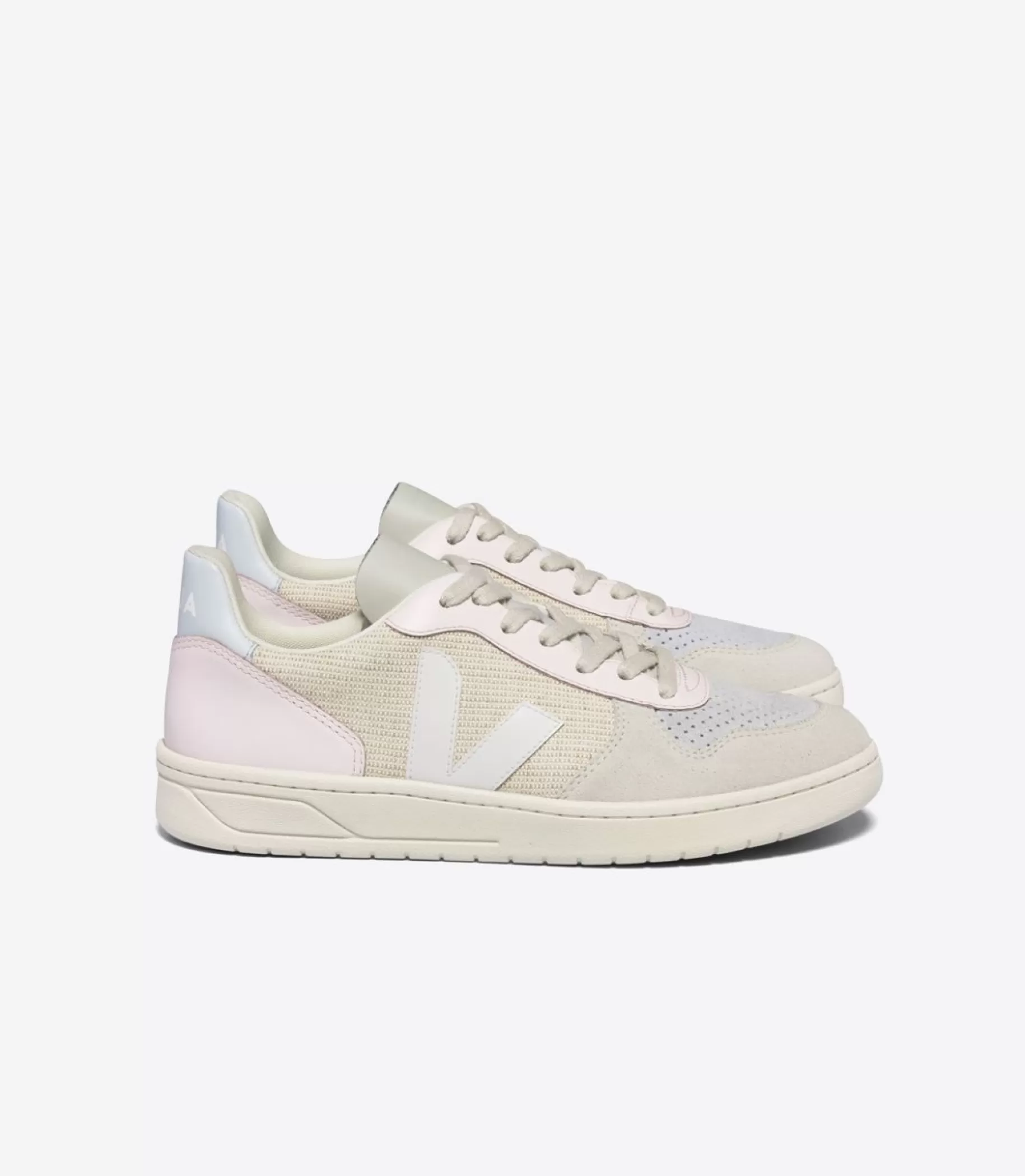 Store VEJA V-10 J Mesh Jute White Multico