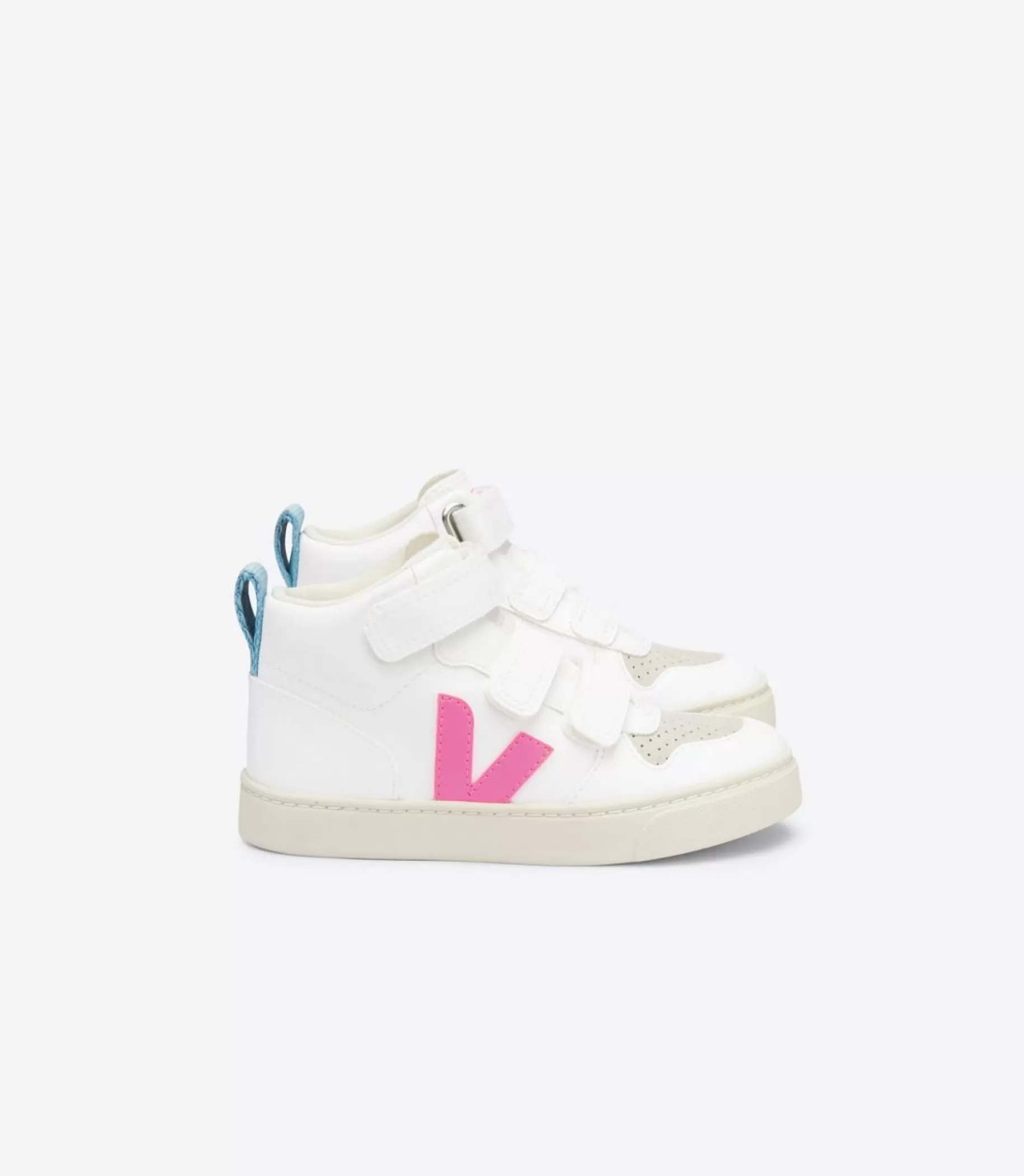 Outlet VEJA V-10 Mid Cwl White Sari Steel