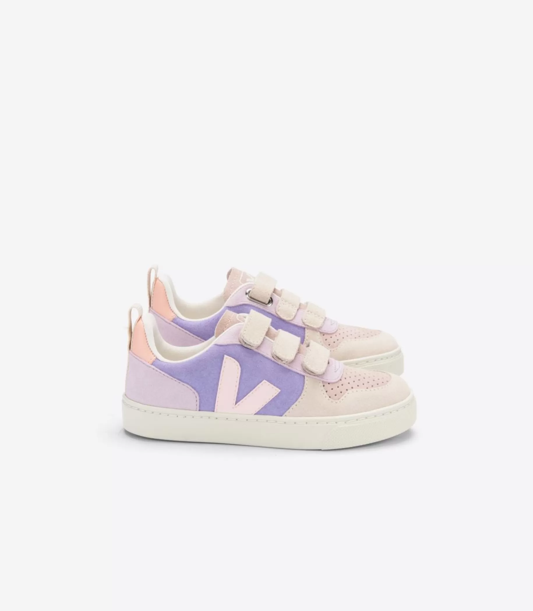 Cheap VEJA V-10 Suede Multico Lavande