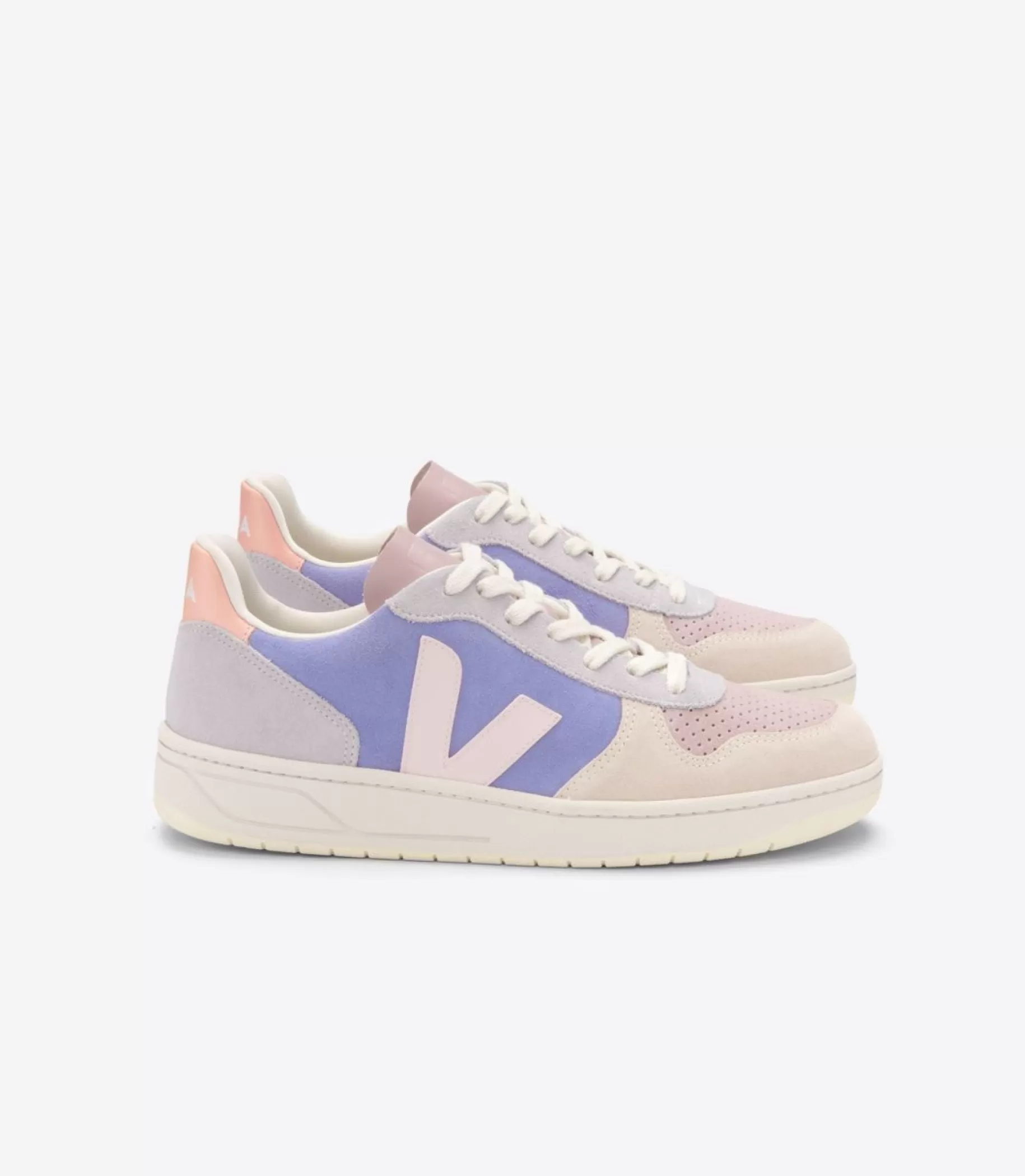 Best Sale VEJA V-10 Suede Multico Lavande