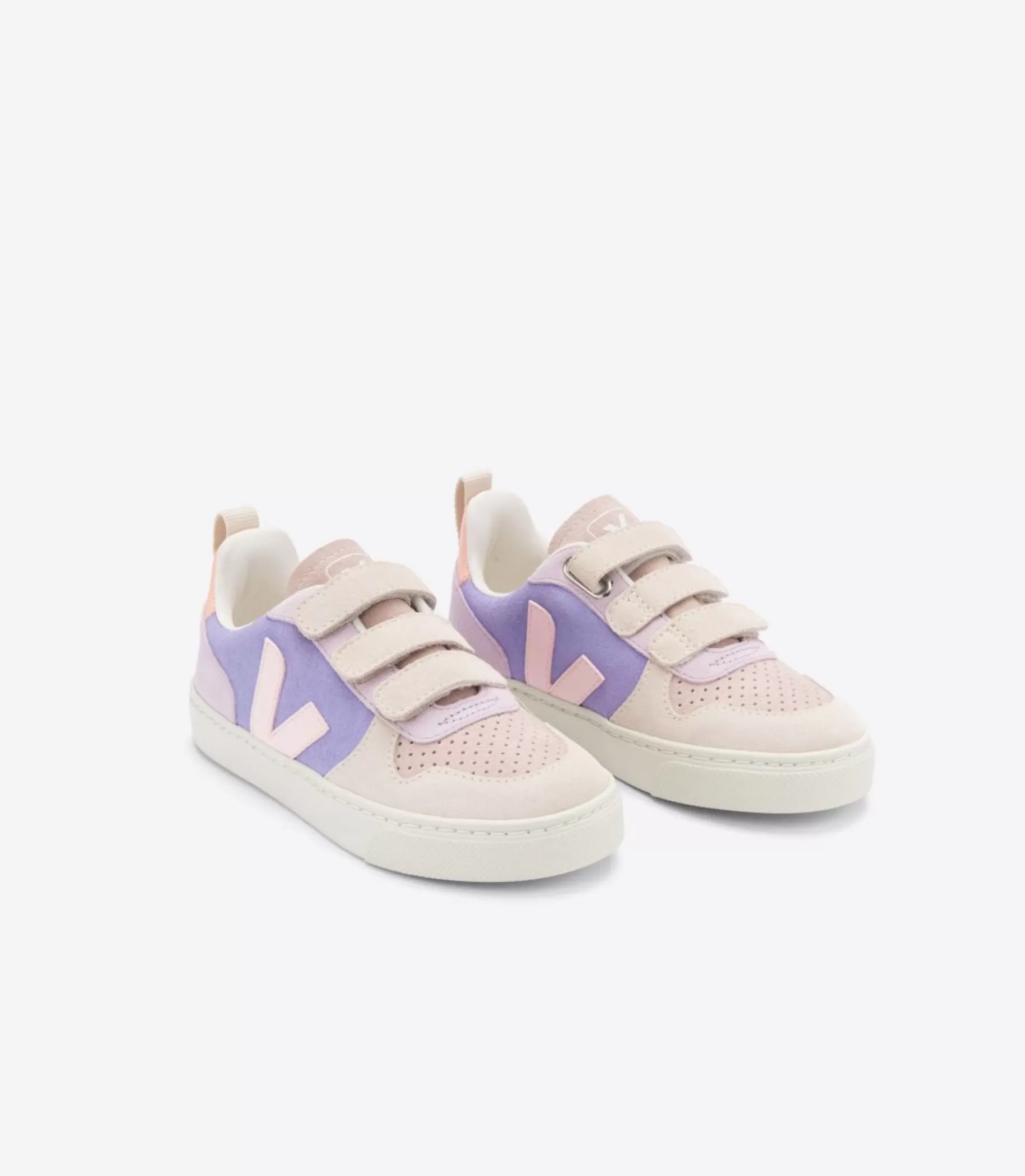 Cheap VEJA V-10 Suede Multico Lavande