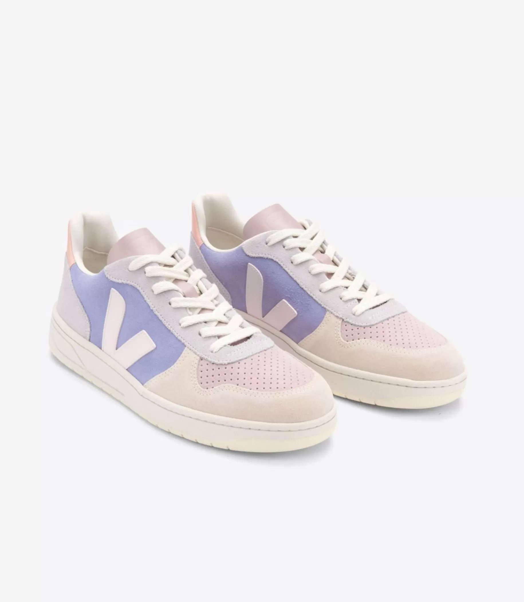 Best Sale VEJA V-10 Suede Multico Lavande