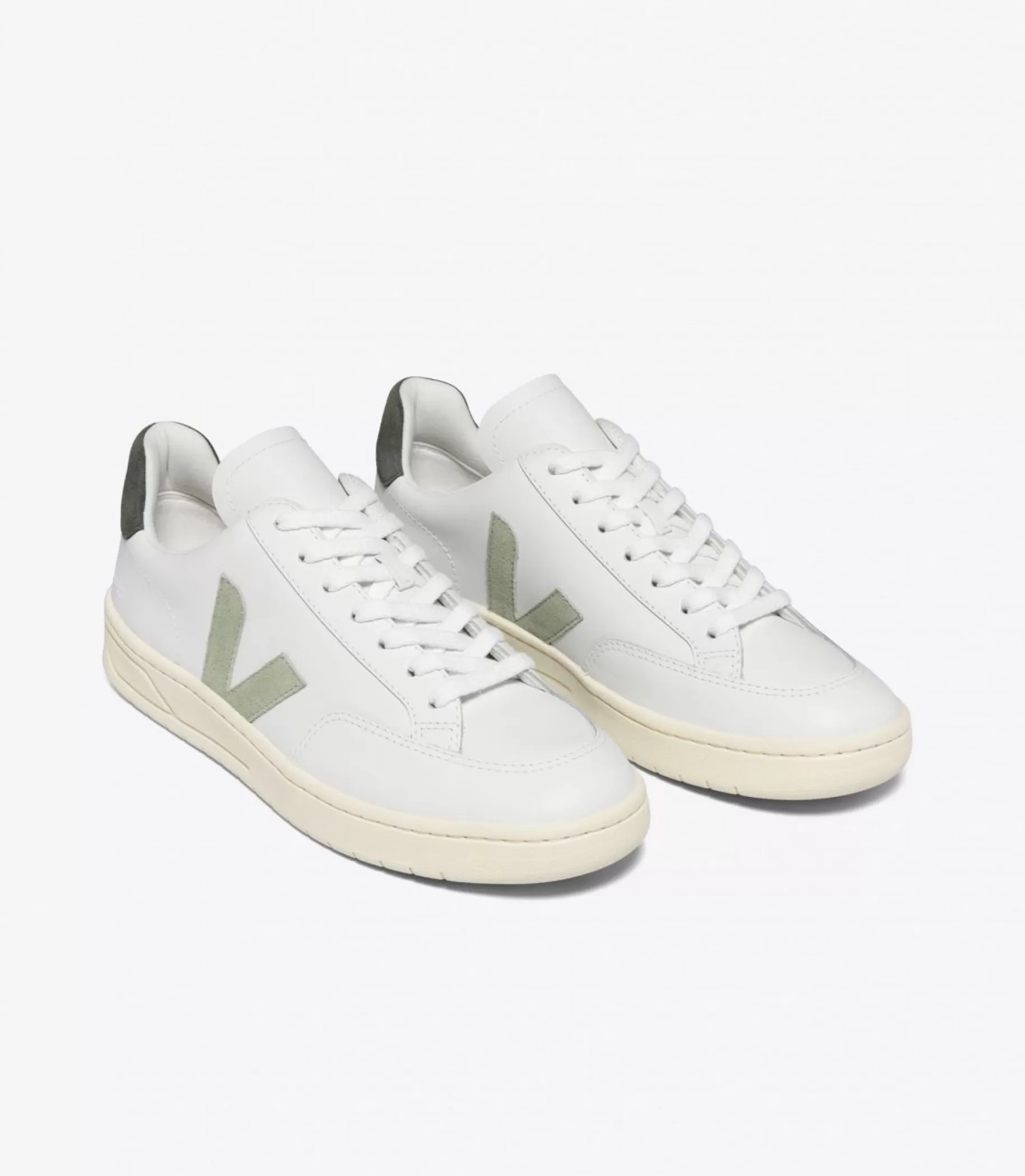 Sale VEJA V-12 Leather Extra White Clay Mud