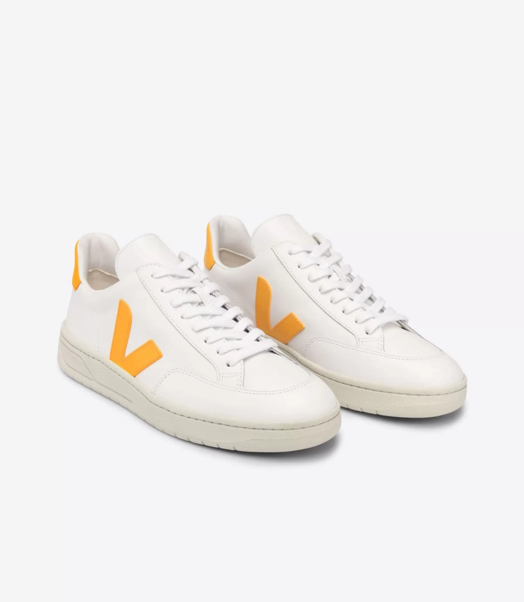Outlet VEJA V-12 Leather White Ouro