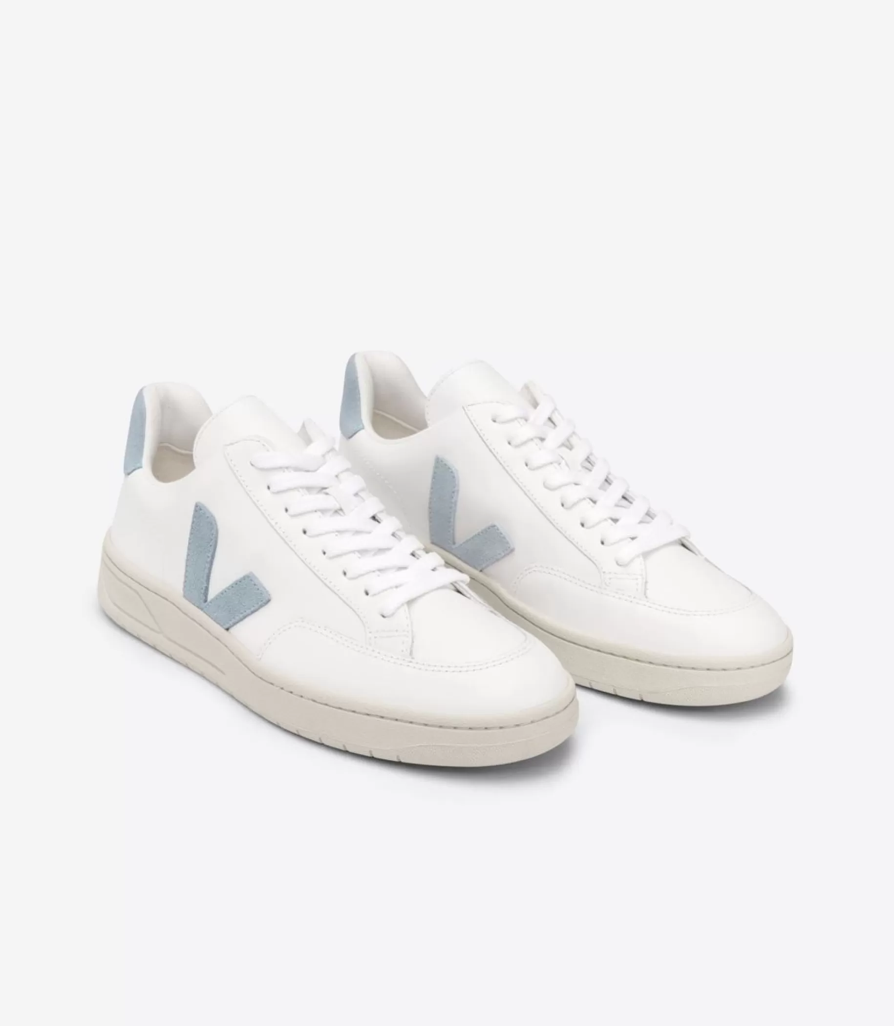 Flash Sale VEJA V-12 Leather White Steel