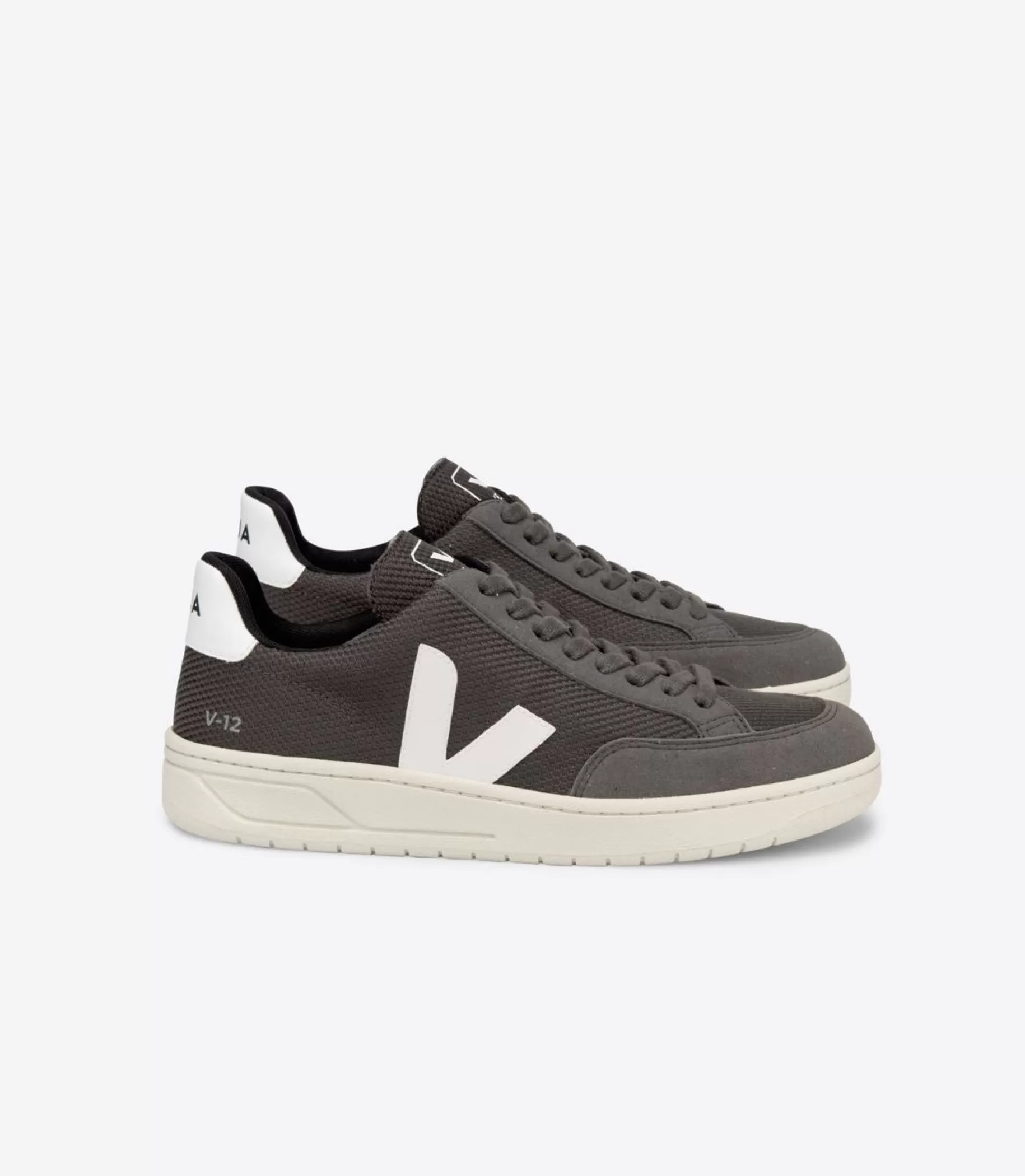 Discount VEJA V-12 Vegan B-Mesh Grafite White
