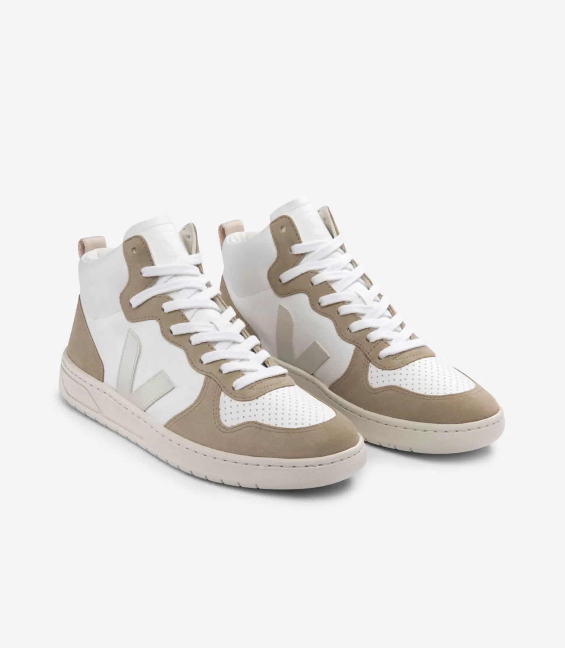 Store VEJA V-15 Chromefree Leather White Pierre Sahara