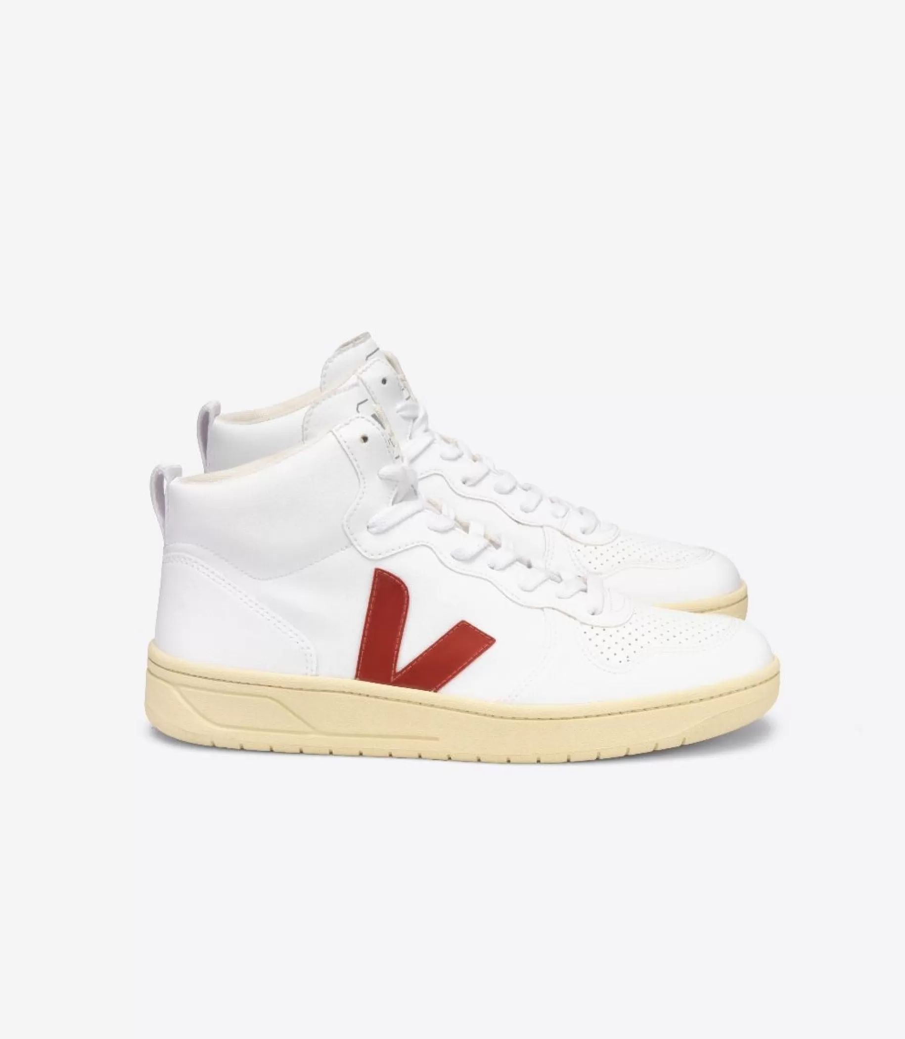 Best VEJA V-15 Cwl White Rouille Butter Sole