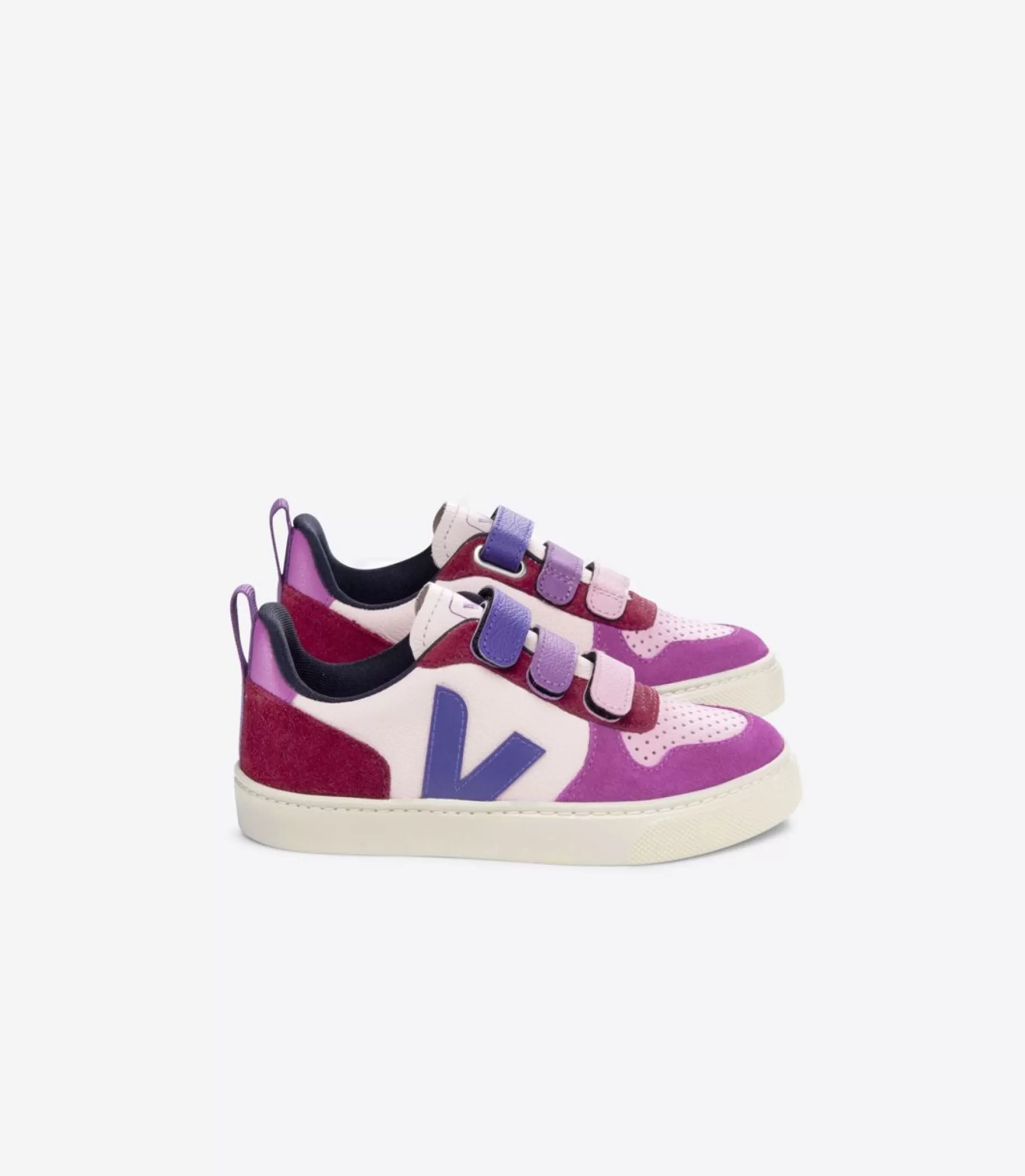 Sale VEJA V 10 Chromefree Leather Multico Petale
