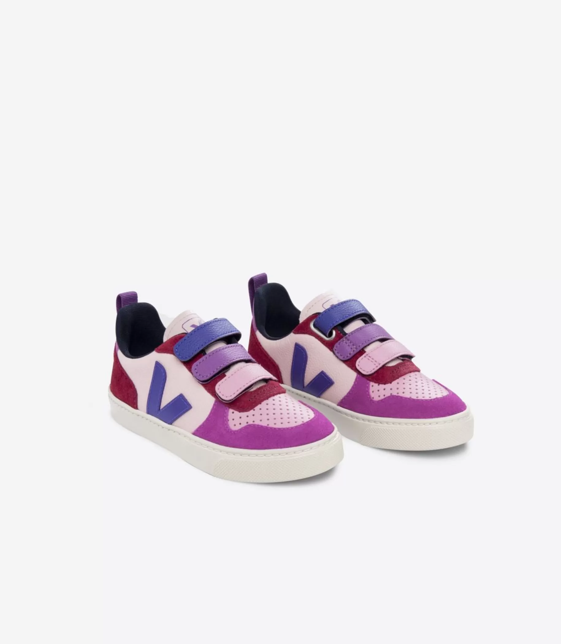 Sale VEJA V 10 Chromefree Leather Multico Petale
