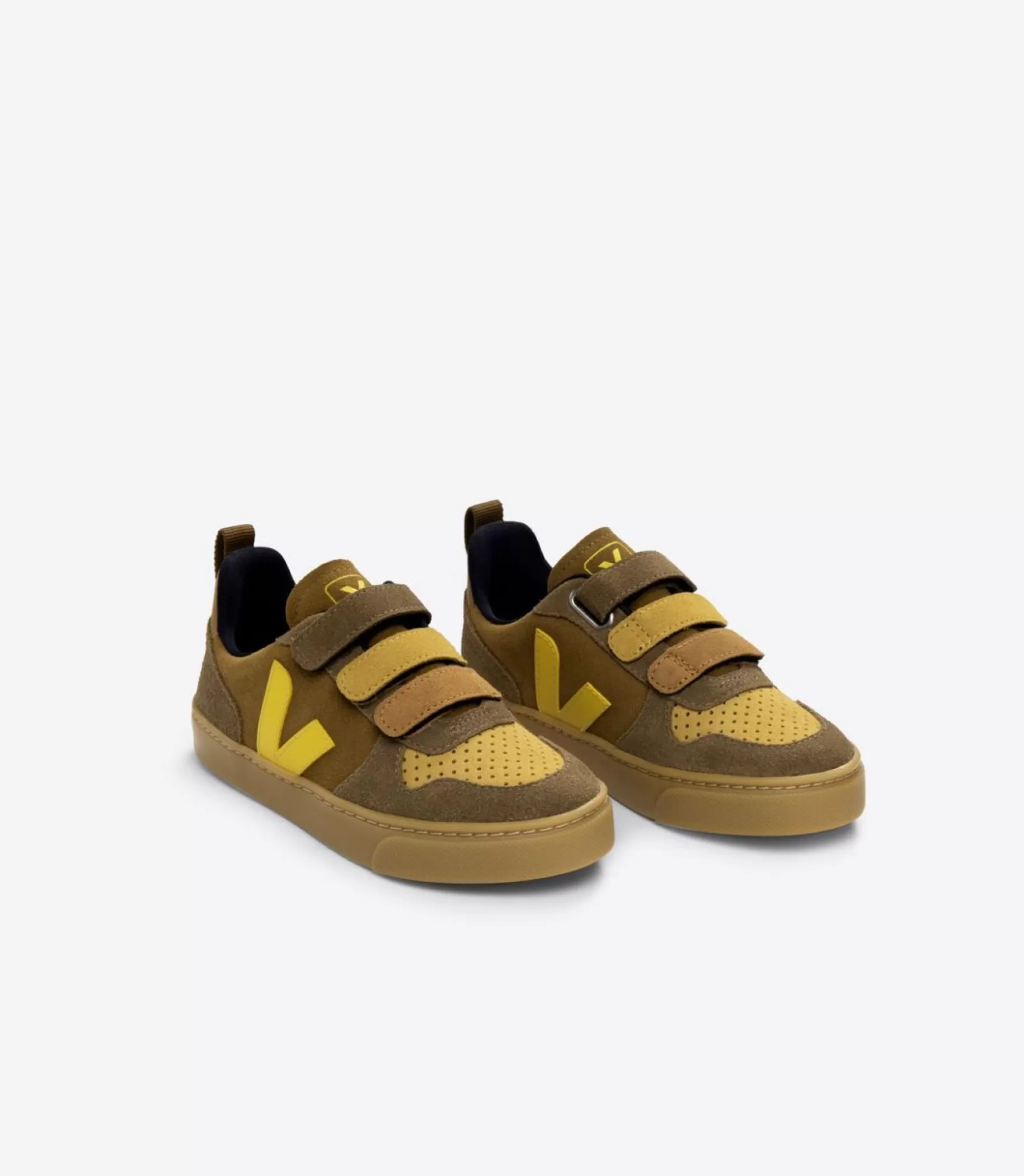 Best VEJA V 10 Suede Multico Camel