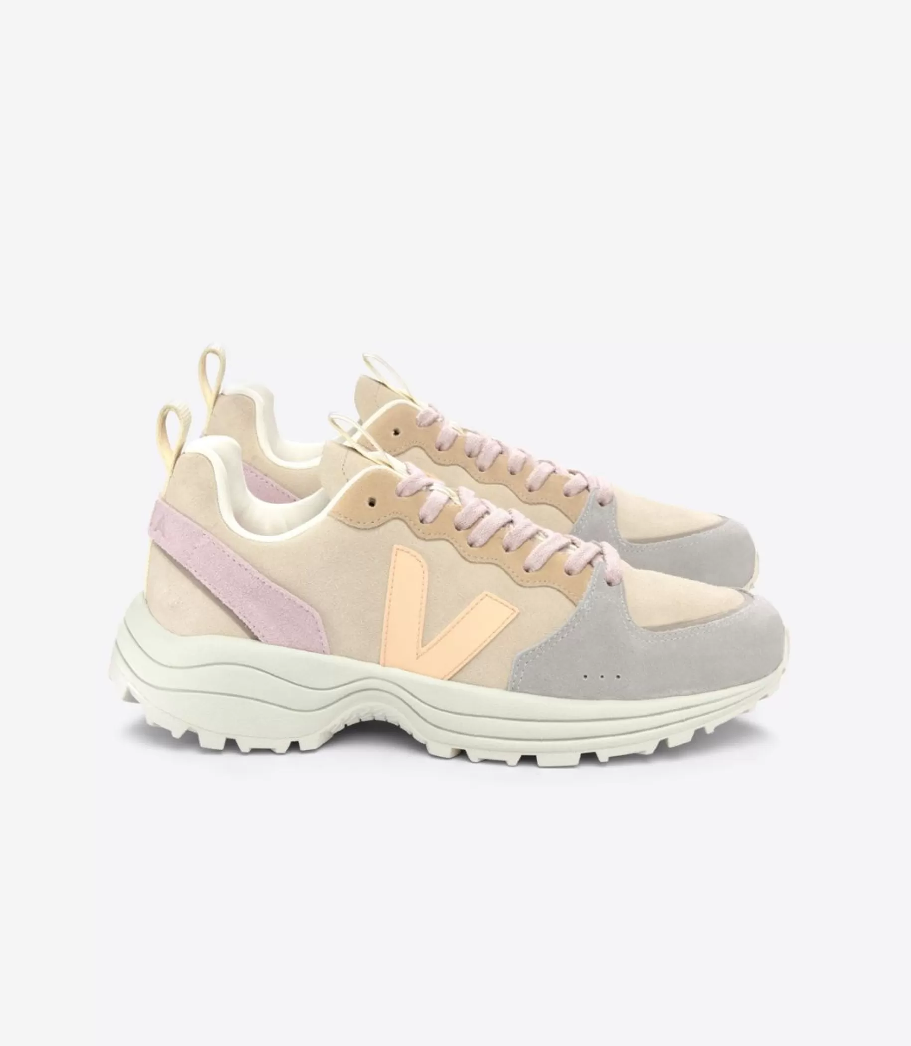 Cheap VEJA Venturi Suede Almond Peach Multico