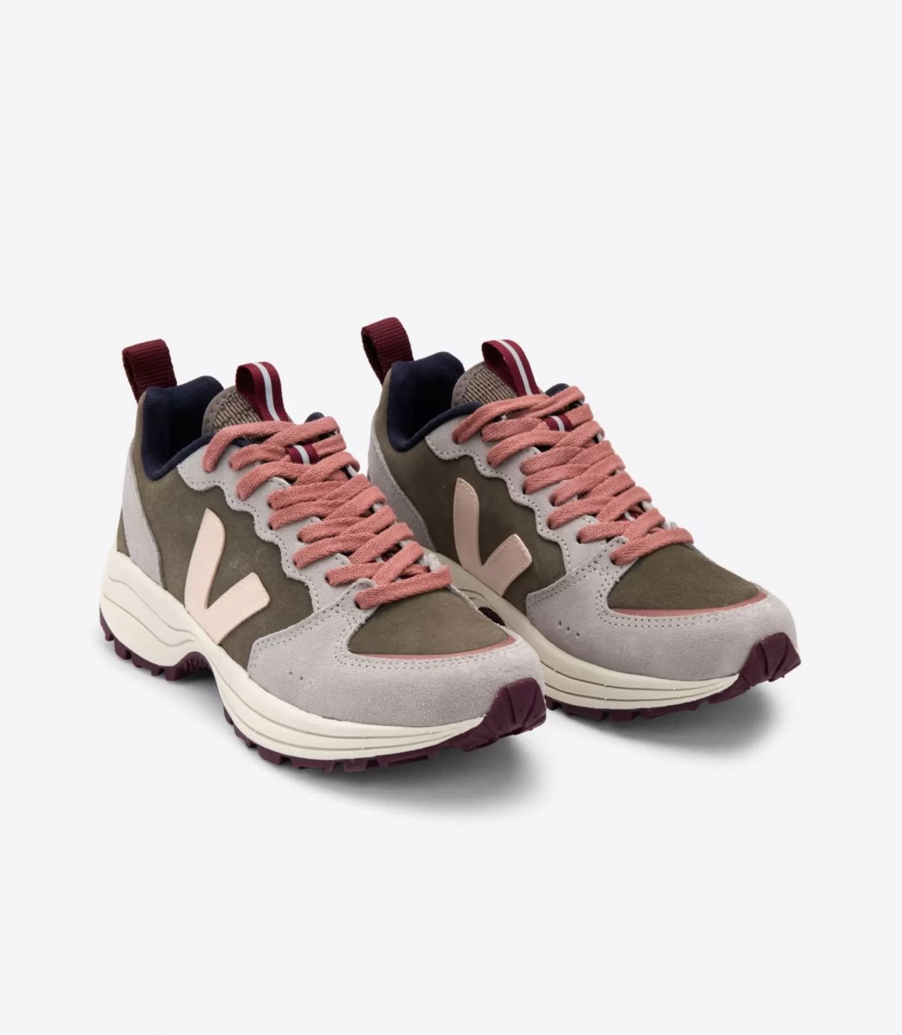 Outlet VEJA Venturi Suede Kaki Sable Oxford Grey