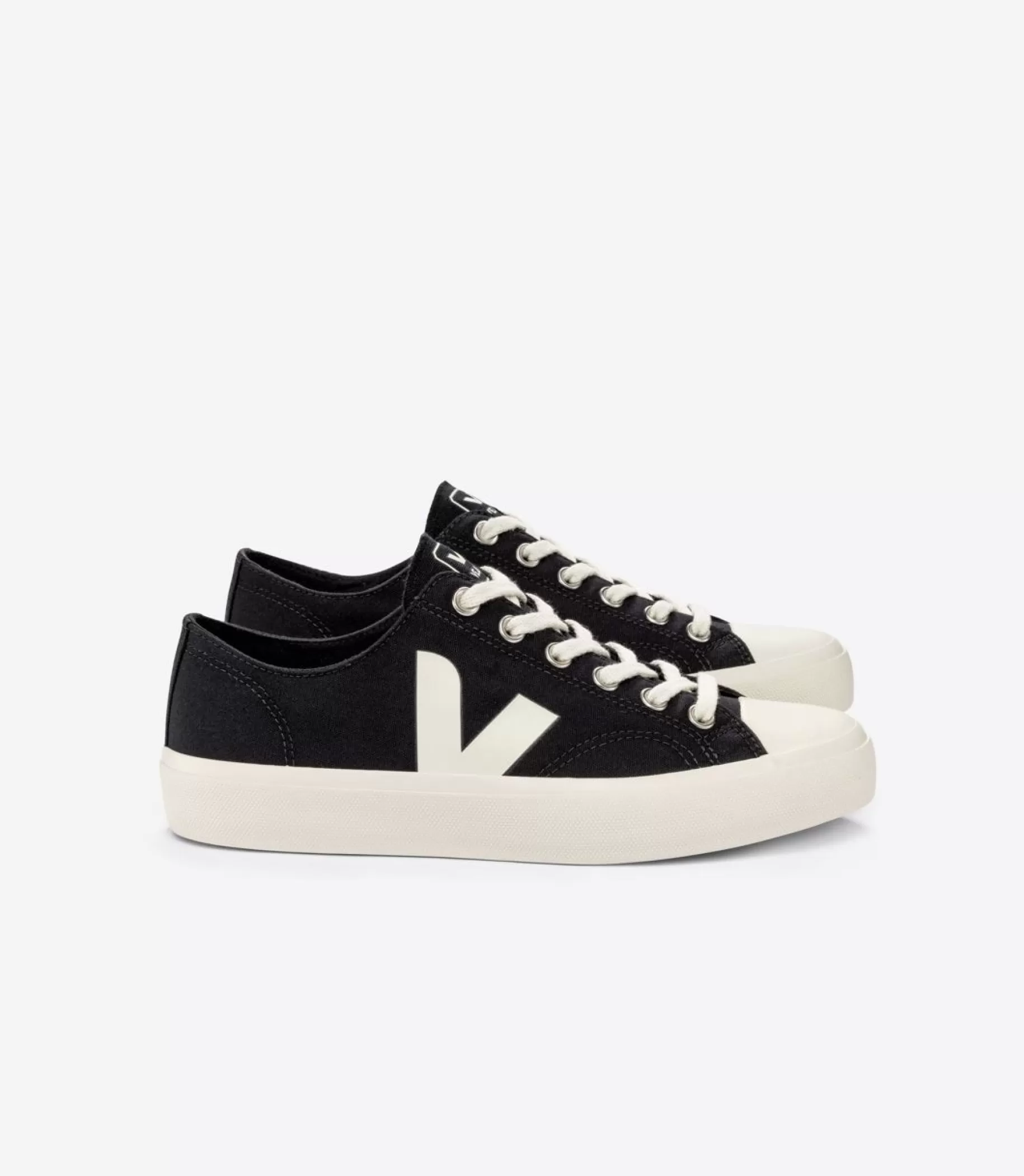Sale VEJA Wata Ii Low Canvas Black Pierre